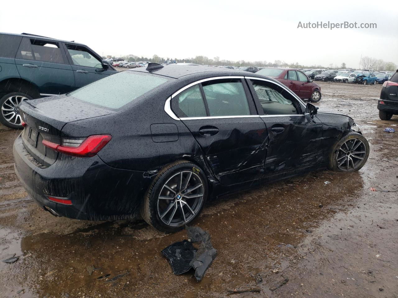 2020 Bmw 330xi  Black vin: 3MW5R7J05L8B24632