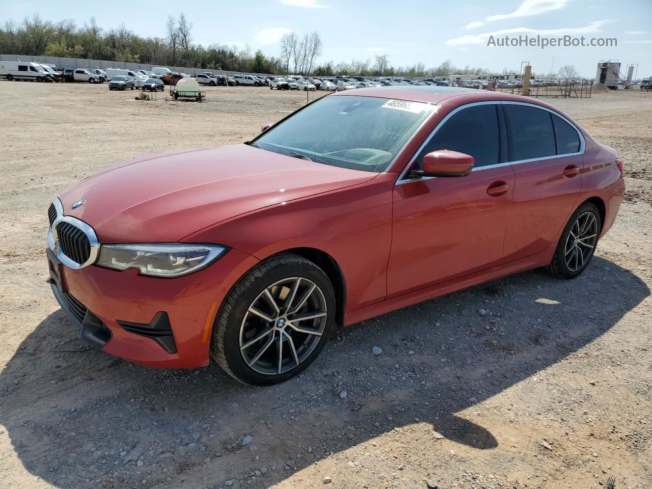 2020 Bmw 330xi  Red vin: 3MW5R7J05L8B24761