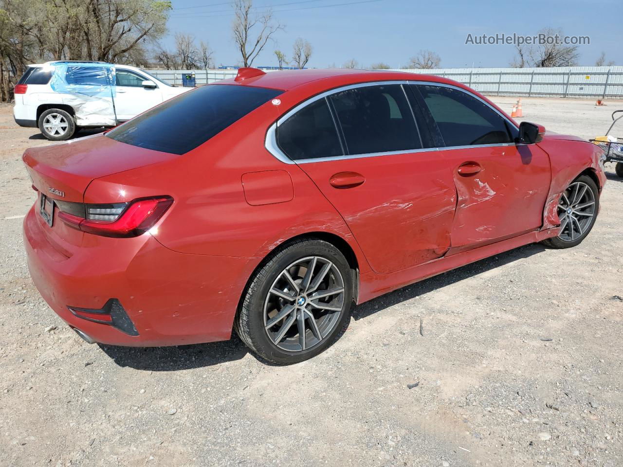 2020 Bmw 330xi  Red vin: 3MW5R7J05L8B24761