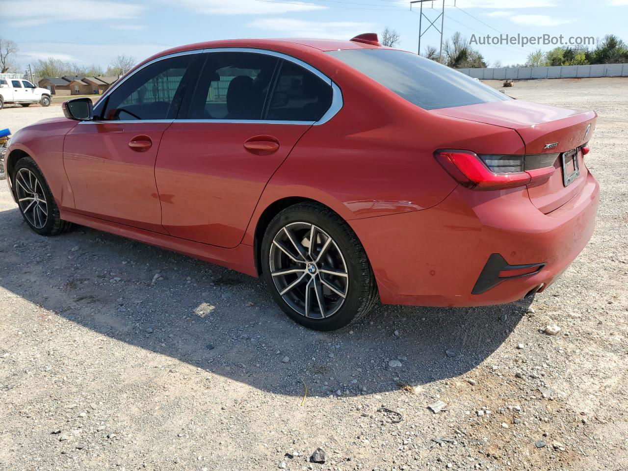 2020 Bmw 330xi  Red vin: 3MW5R7J05L8B24761