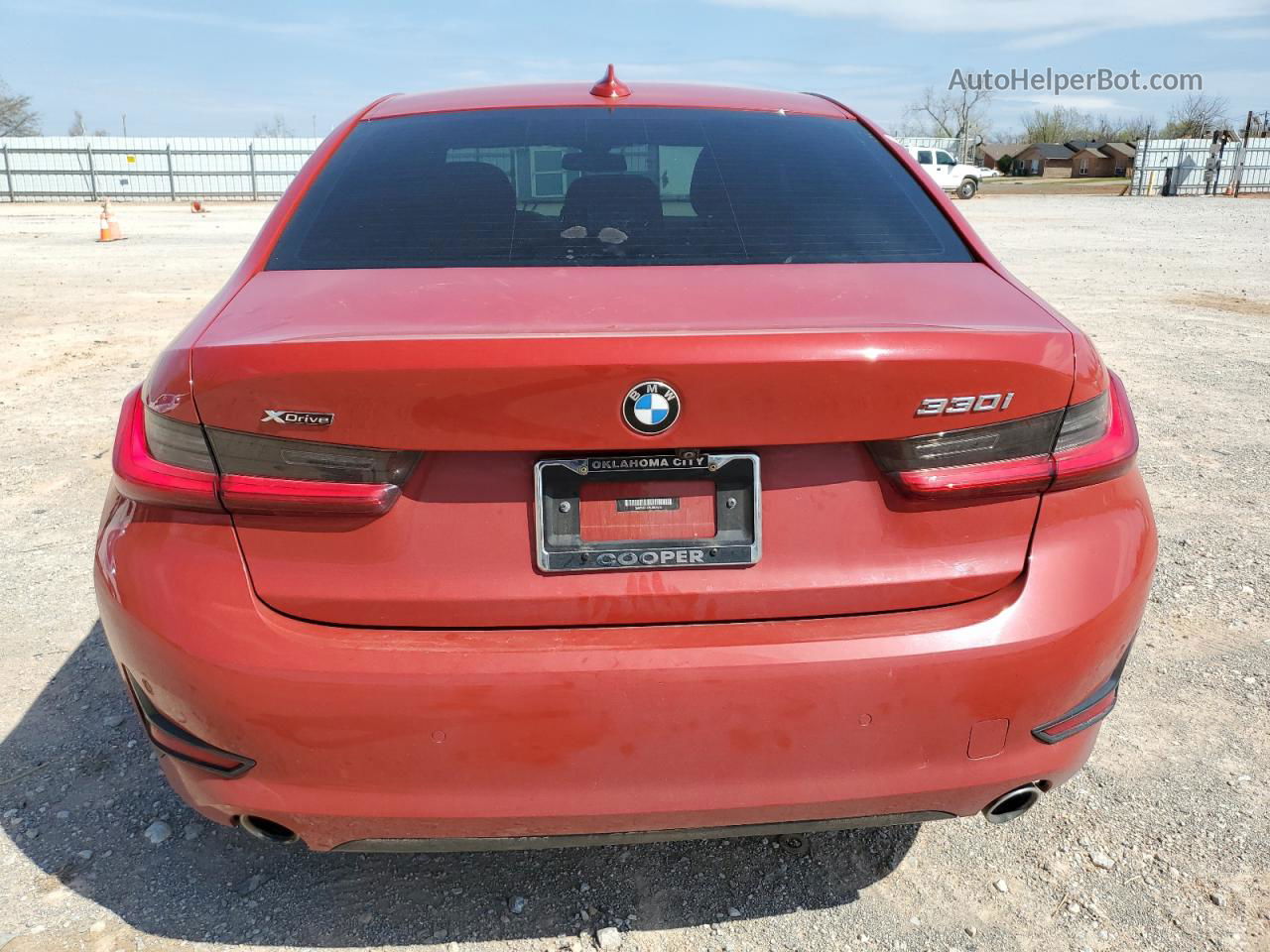 2020 Bmw 330xi  Red vin: 3MW5R7J05L8B24761