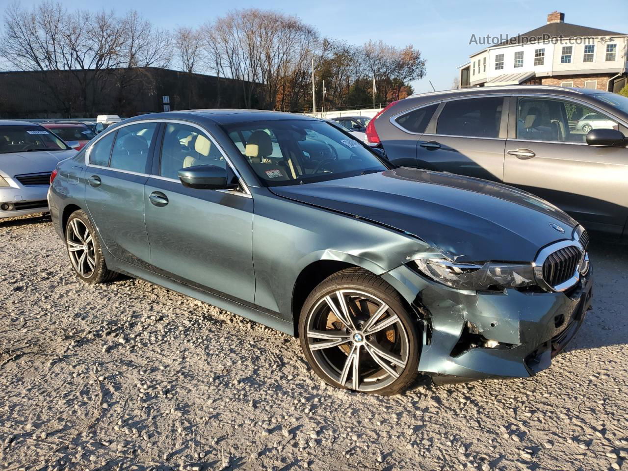 2020 Bmw 330xi  Green vin: 3MW5R7J06L8B33520