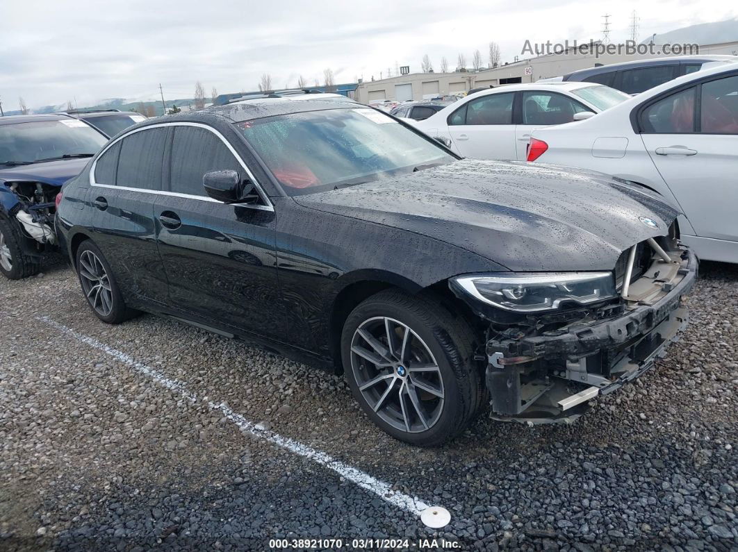 2020 Bmw 330i Xdrive Black vin: 3MW5R7J07L8B33851