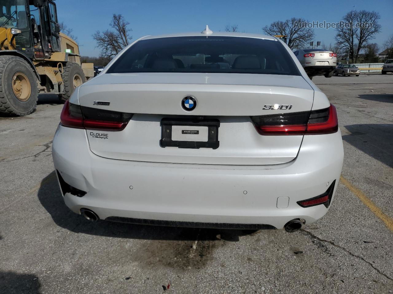 2021 Bmw 330xi  White vin: 3MW5R7J07M8C15693