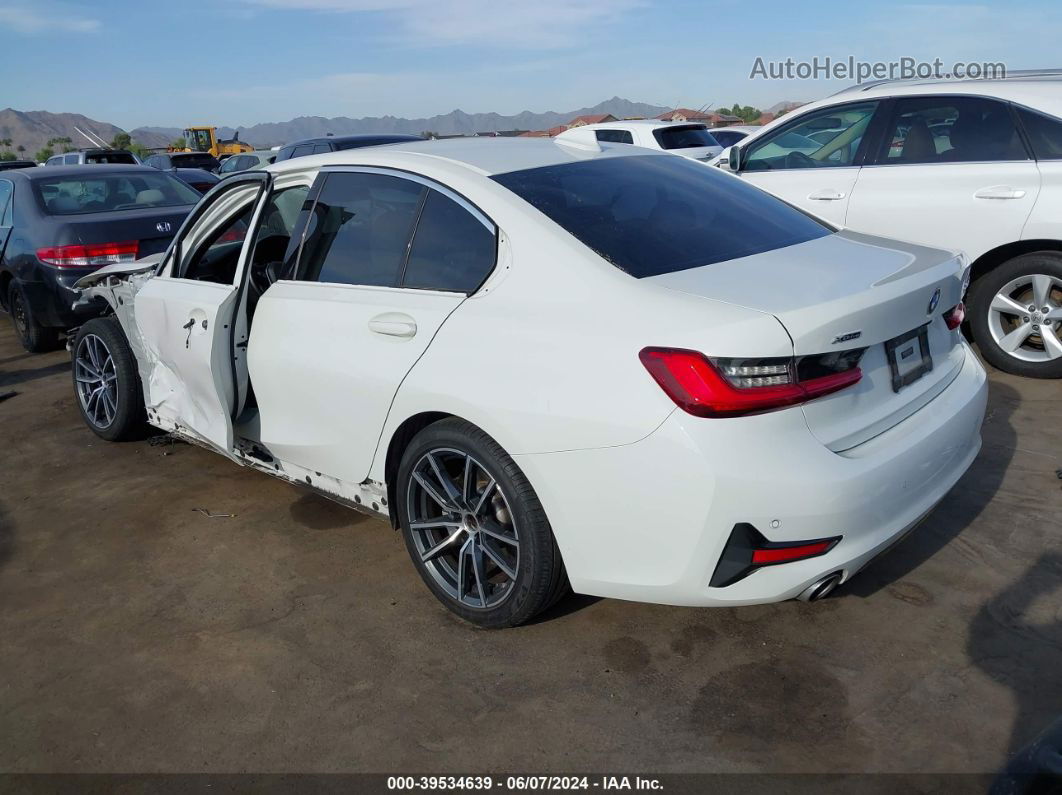 2020 Bmw 330i Xdrive White vin: 3MW5R7J08L8B07338