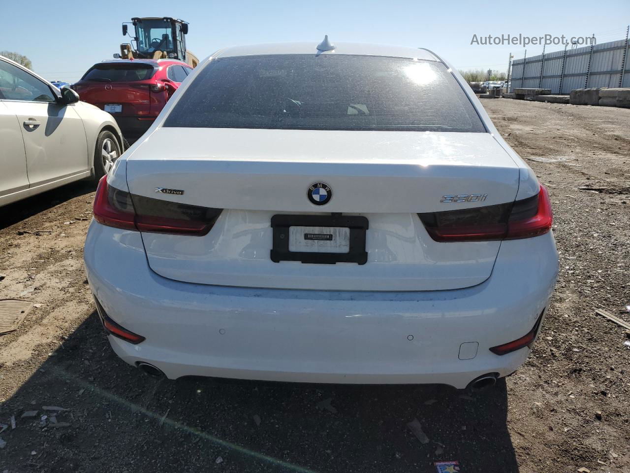 2020 Bmw 330xi  White vin: 3MW5R7J08L8B11440