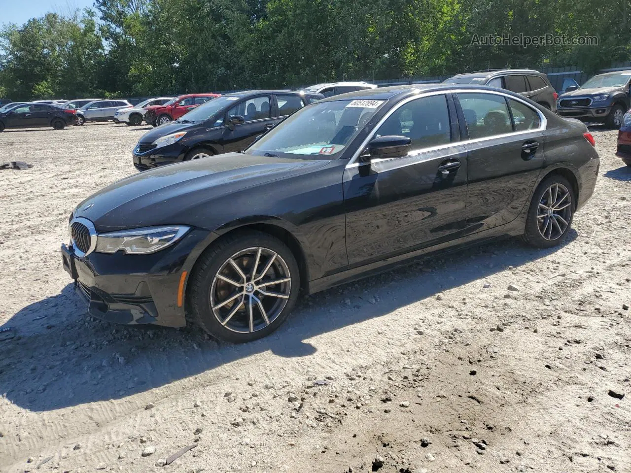 2020 Bmw 330xi  Black vin: 3MW5R7J08L8B18582