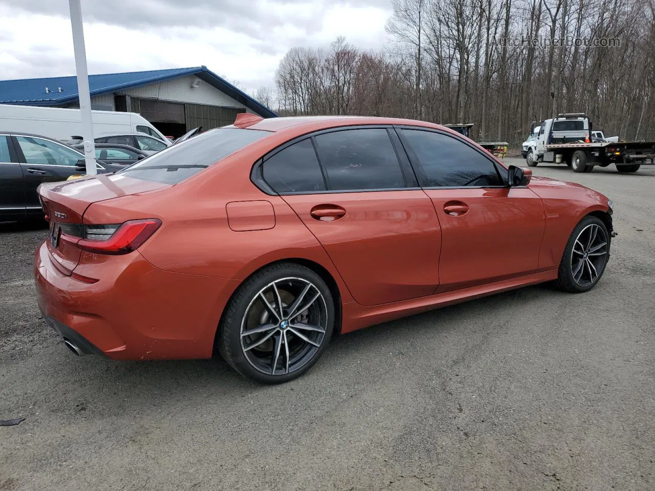 2020 Bmw 330xi  Orange vin: 3MW5R7J08L8B26469