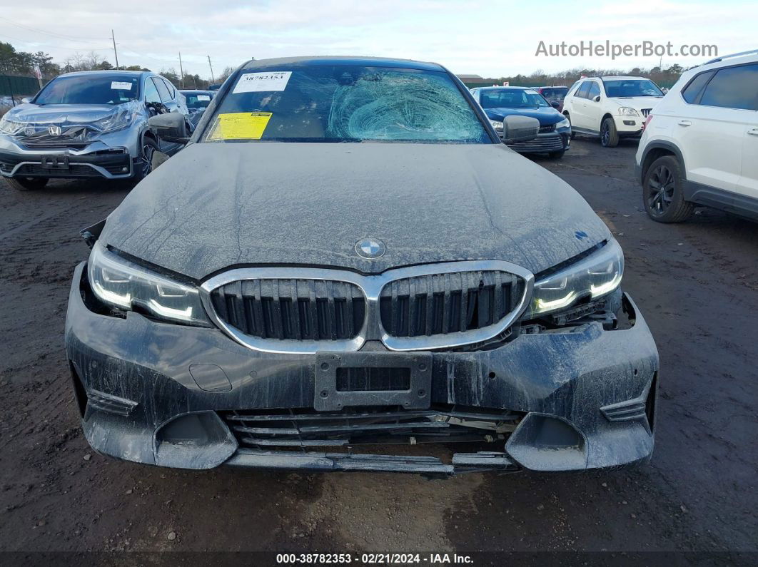 2020 Bmw 330i Xdrive Black vin: 3MW5R7J08L8B35768