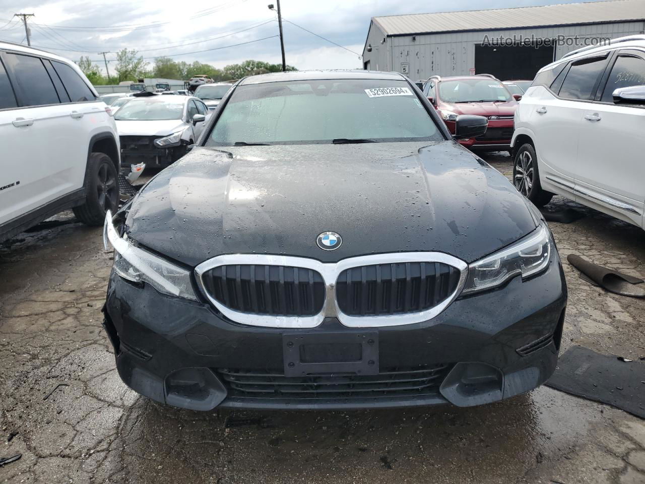 2020 Bmw 330xi  Black vin: 3MW5R7J09L8B21331