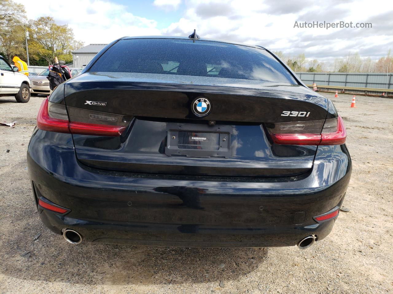 2020 Bmw 330xi  Black vin: 3MW5R7J09L8B25234