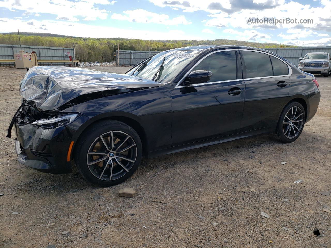 2020 Bmw 330xi  Black vin: 3MW5R7J09L8B25234