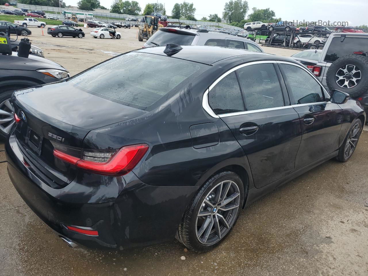 2020 Bmw 330xi  Black vin: 3MW5R7J09L8B37156