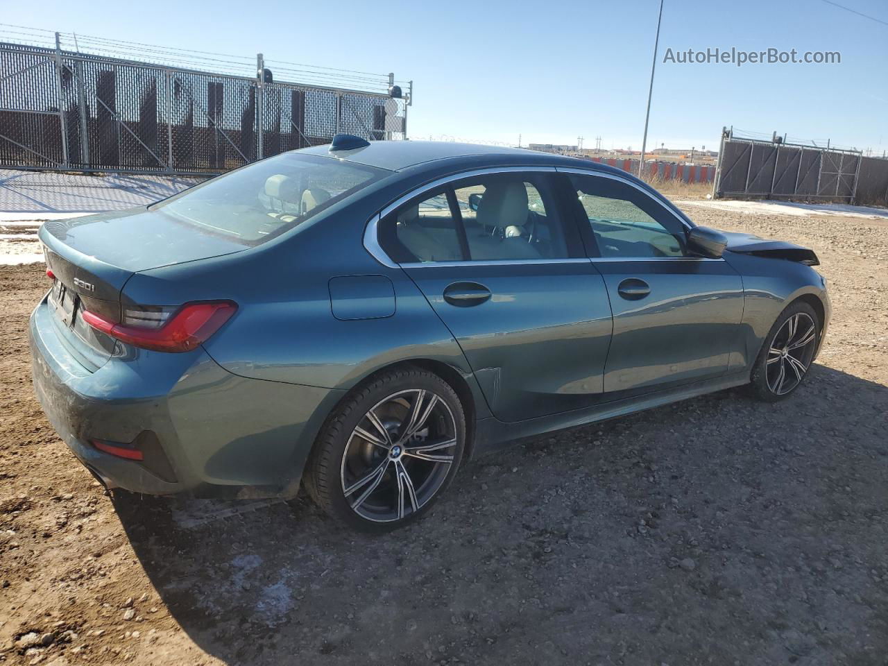 2021 Bmw 330xi  Blue vin: 3MW5R7J09M8B76590