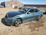 2021 Bmw 330xi  Blue vin: 3MW5R7J09M8B76590