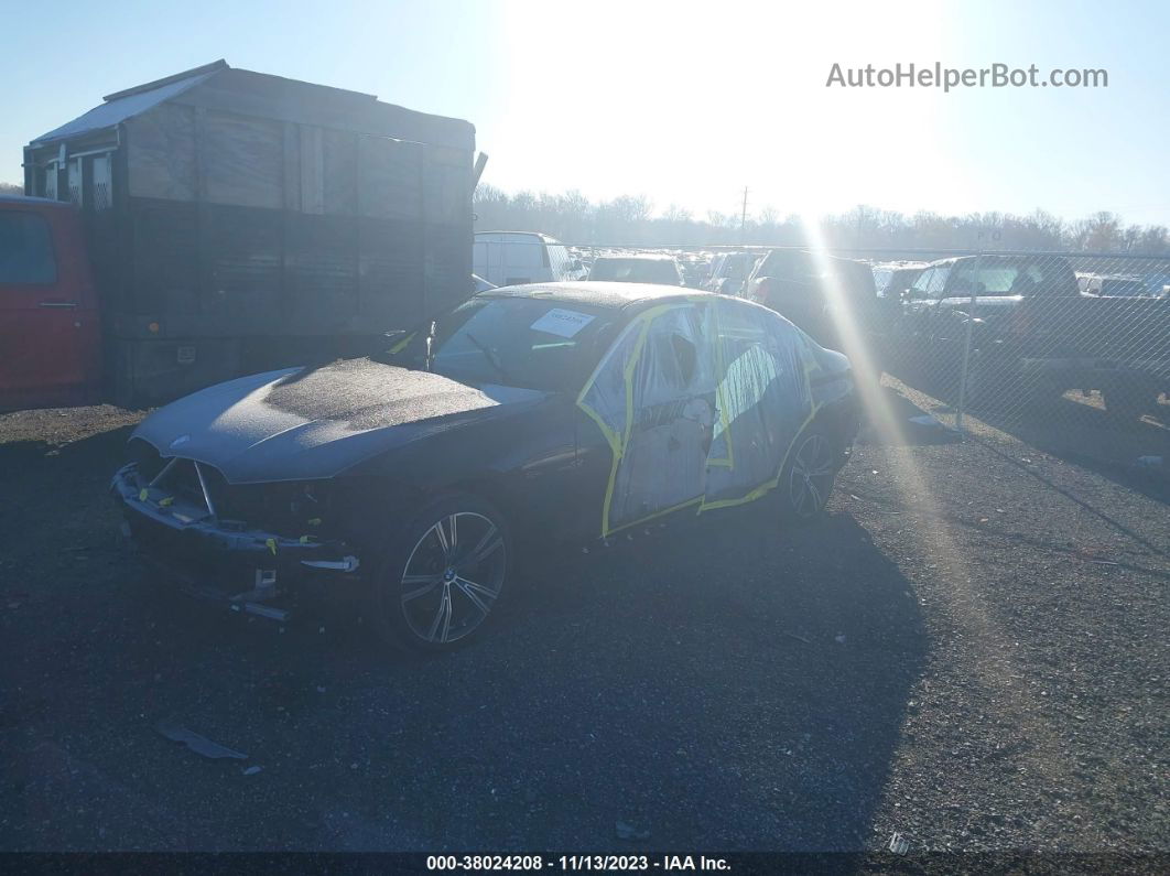 2021 Bmw 330i Xdrive Black vin: 3MW5R7J09M8C04694