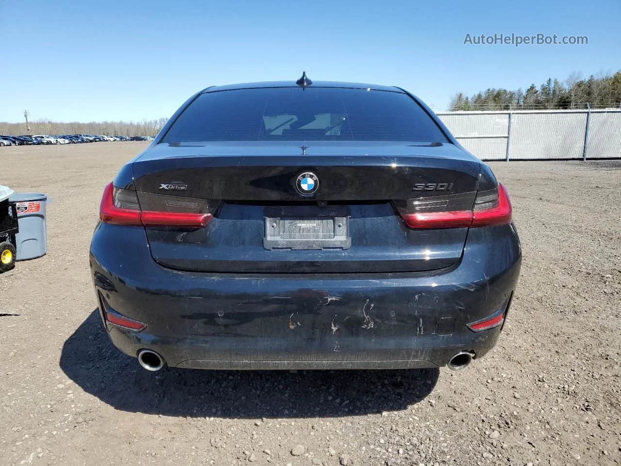 2021 Bmw 330xi  Black vin: 3MW5R7J09M8C10642