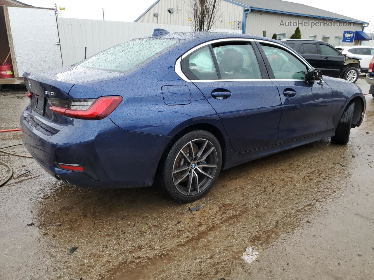 2020 Bmw 330xi  Blue vin: 3MW5R7J0XL8B40888