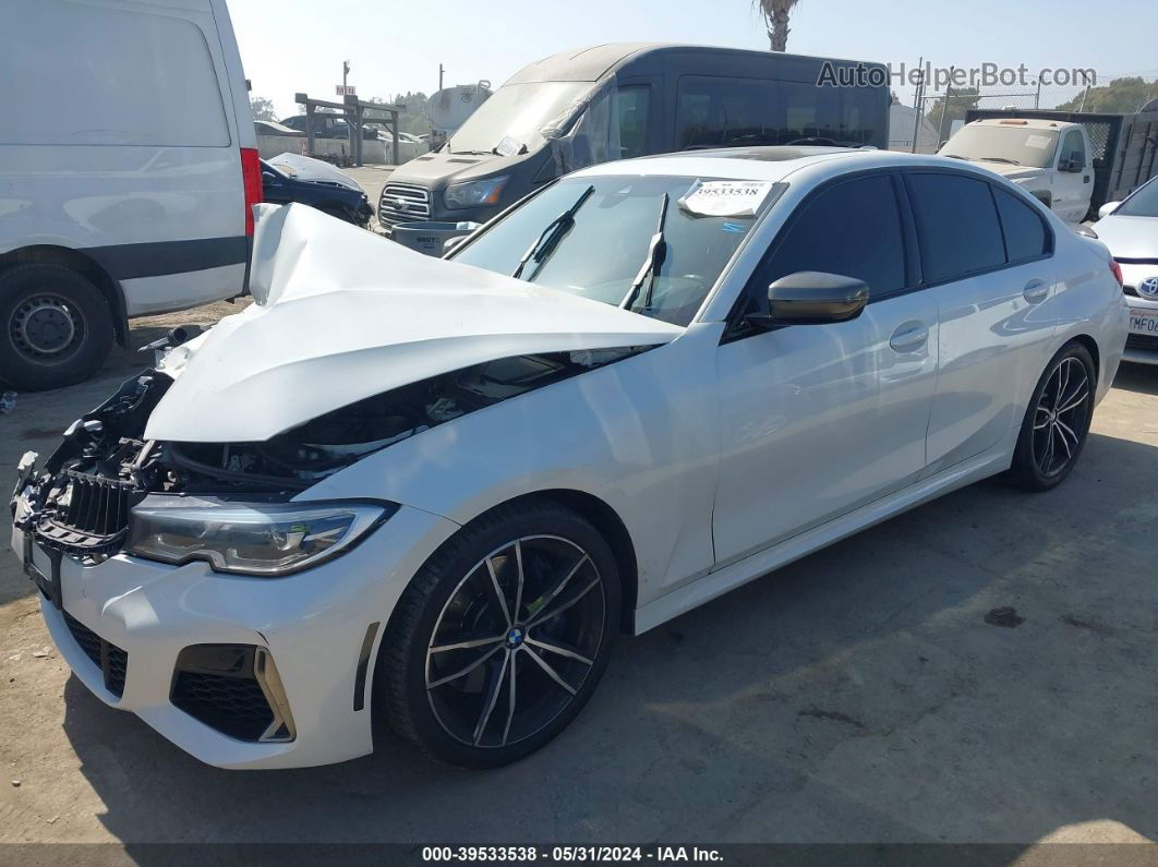 2020 Bmw 3 Series M340i White vin: 3MW5U7J03L8B41573