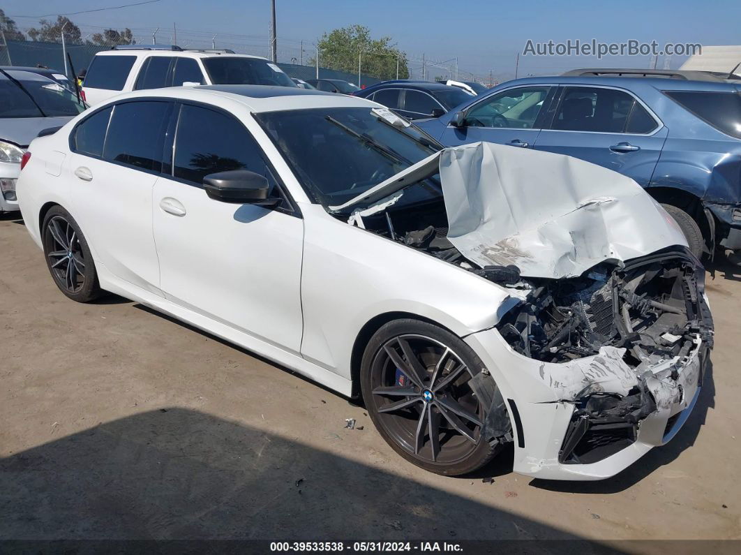 2020 Bmw 3 Series M340i White vin: 3MW5U7J03L8B41573