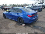 2021 Bmw 3 Series M340i Xdrive Blue vin: 3MW5U9J06M8B54198