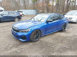 2021 Bmw 3 Series M340i Xdrive Blue vin: 3MW5U9J06M8B54198