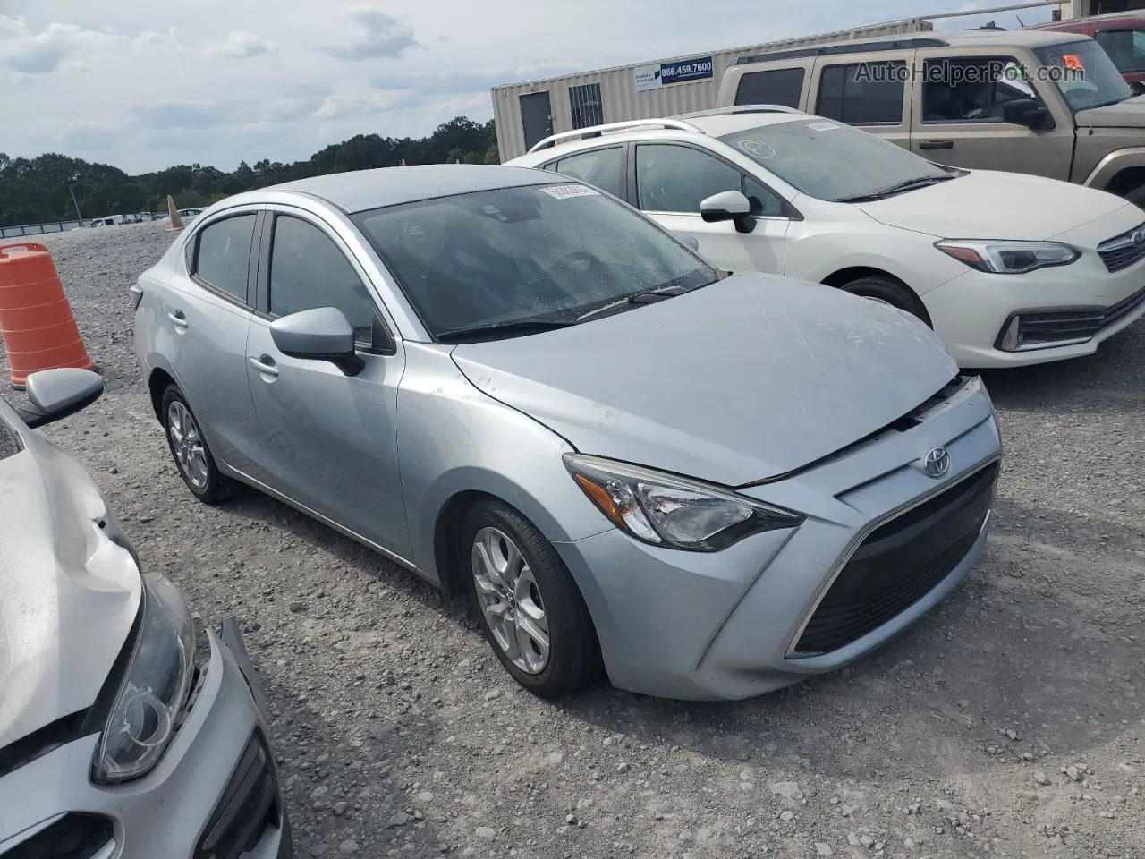 2018 Toyota Yaris Ia  Gray vin: 3MYDLBYV0JY315278