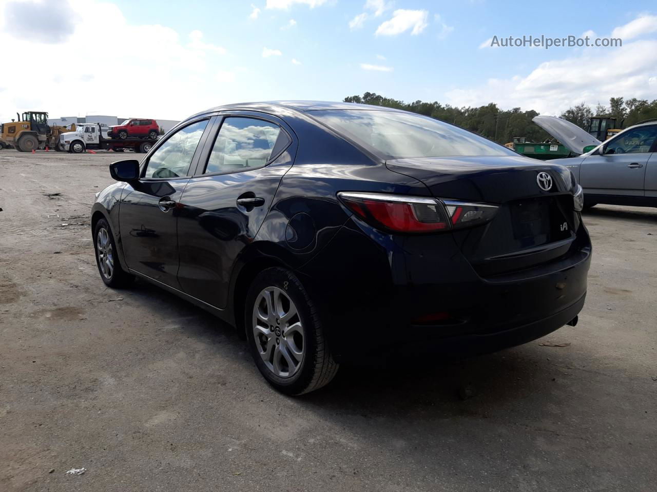 2018 Toyota Yaris Ia  Black vin: 3MYDLBYV0JY316009