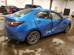 2019 Toyota Yaris L Blue vin: 3MYDLBYV0KY519368