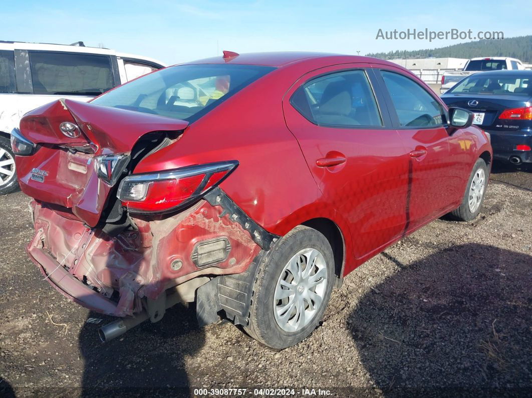 2019 Toyota Yaris L Maroon vin: 3MYDLBYV0KY525347