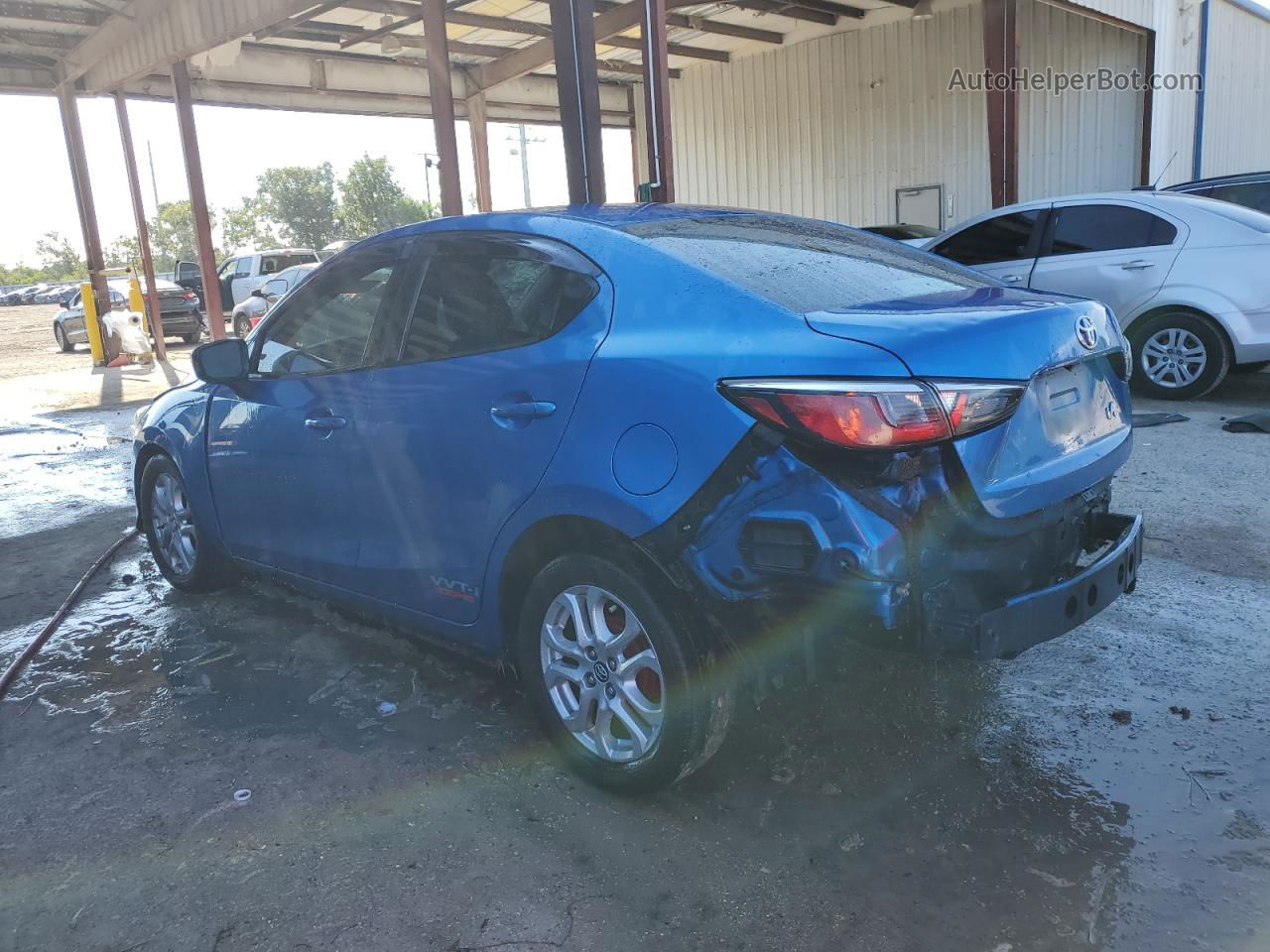 2018 Toyota Yaris Ia  Blue vin: 3MYDLBYV1JY300515