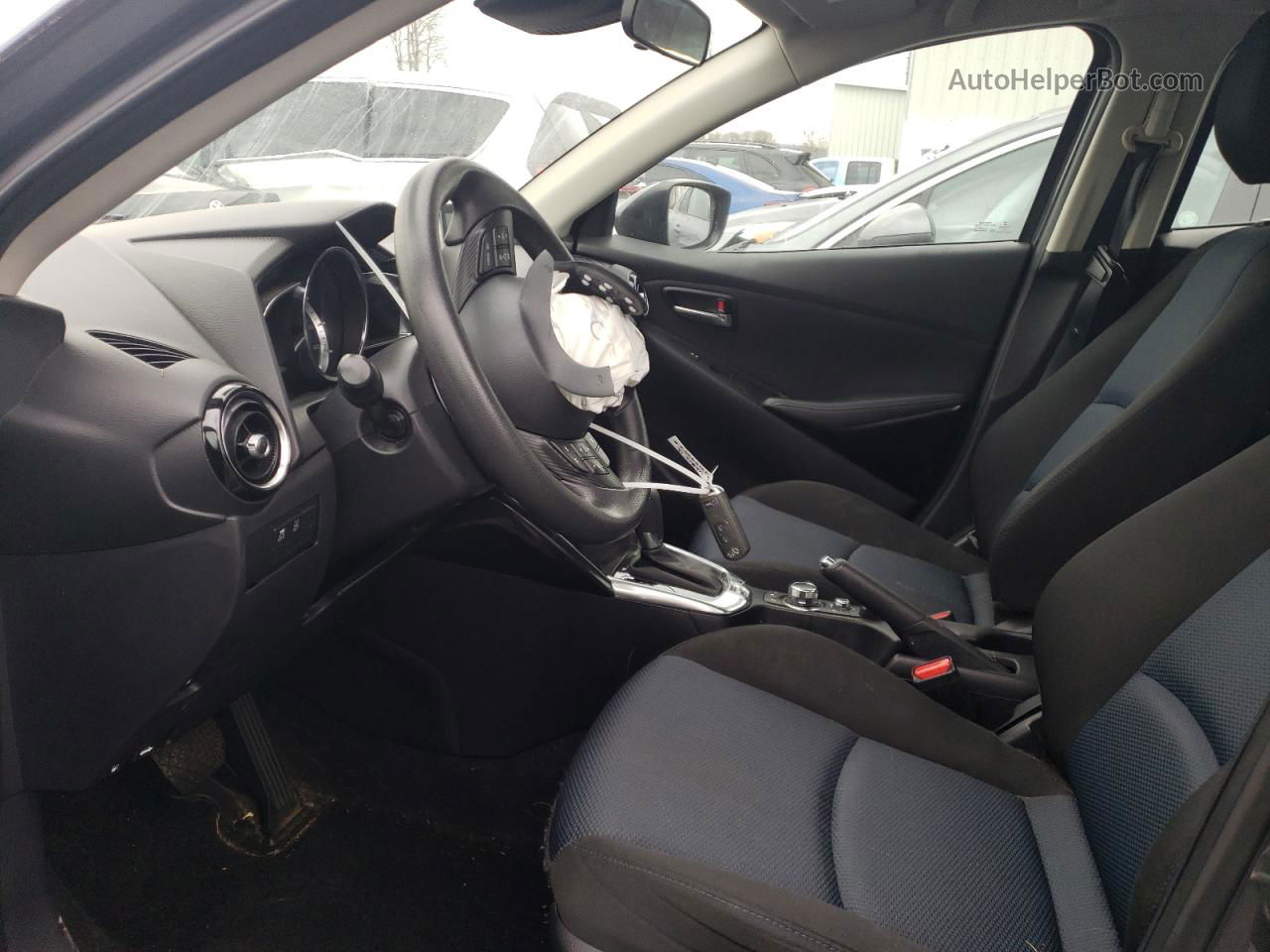 2018 Toyota Yaris Ia  Charcoal vin: 3MYDLBYV1JY310607