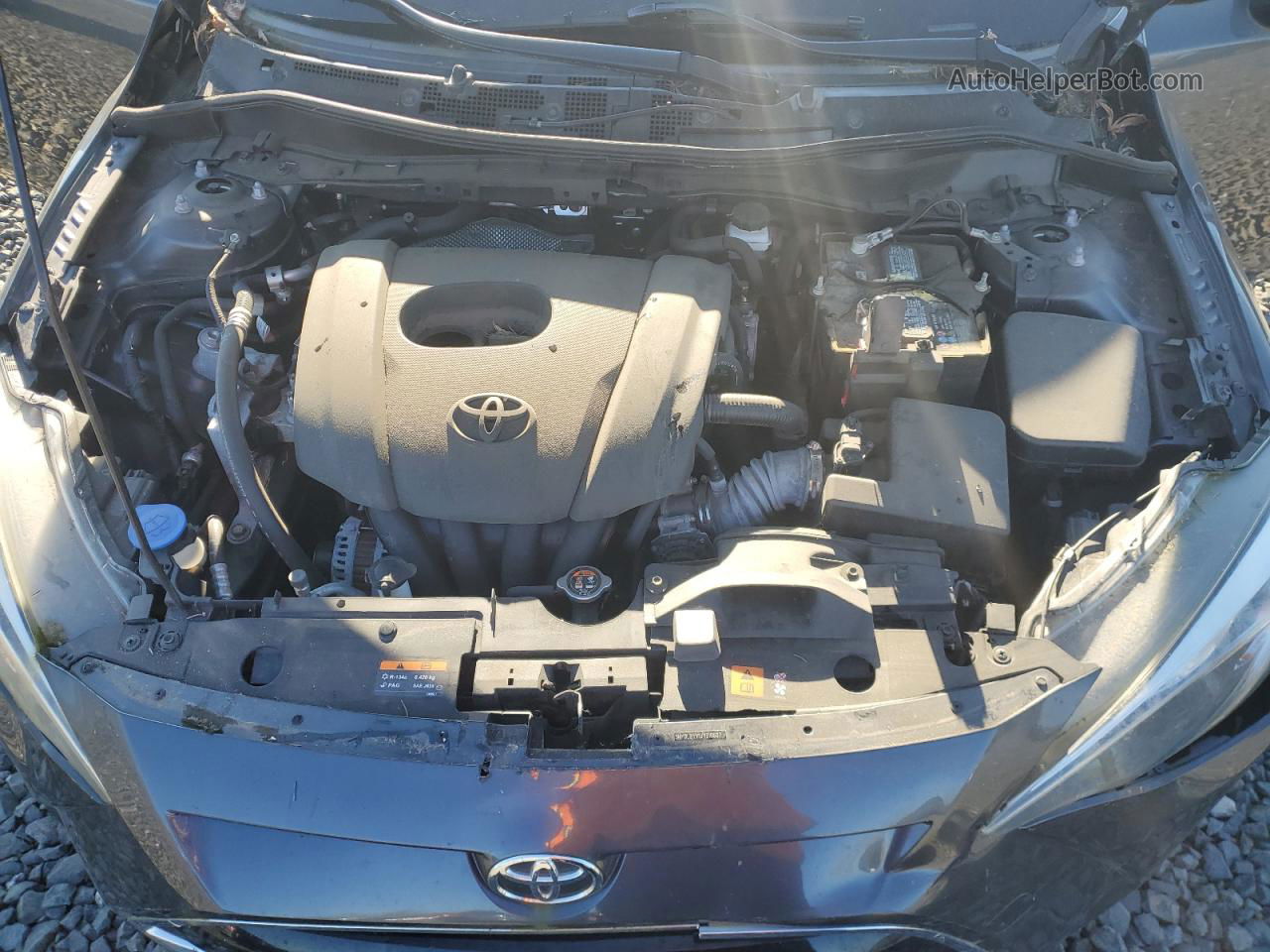 2018 Toyota Yaris Ia  Charcoal vin: 3MYDLBYV1JY310607