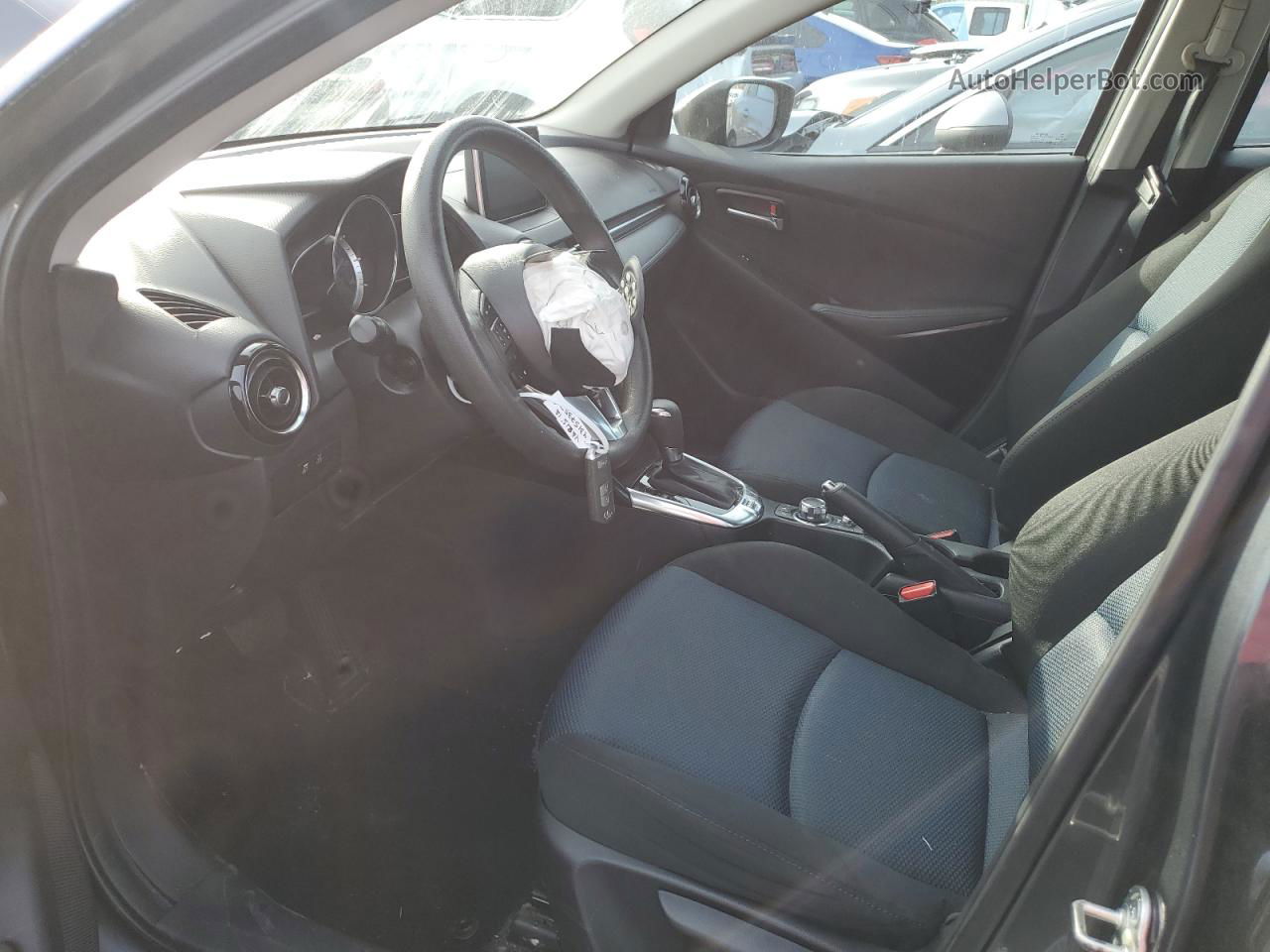 2018 Toyota Yaris Ia  Charcoal vin: 3MYDLBYV1JY310607 Damage: Airbag - Front Left, Deployed, Replacement Required