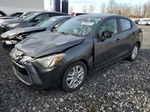 2018 Toyota Yaris Ia  Charcoal vin: 3MYDLBYV1JY310607 Damage: Left Head Lamp, Loose, Repair Required