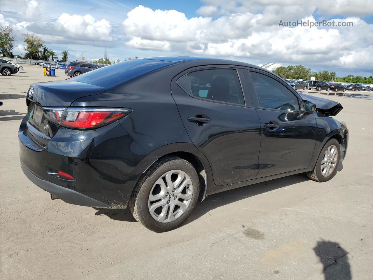 2018 Toyota Yaris Ia  Black vin: 3MYDLBYV1JY322711