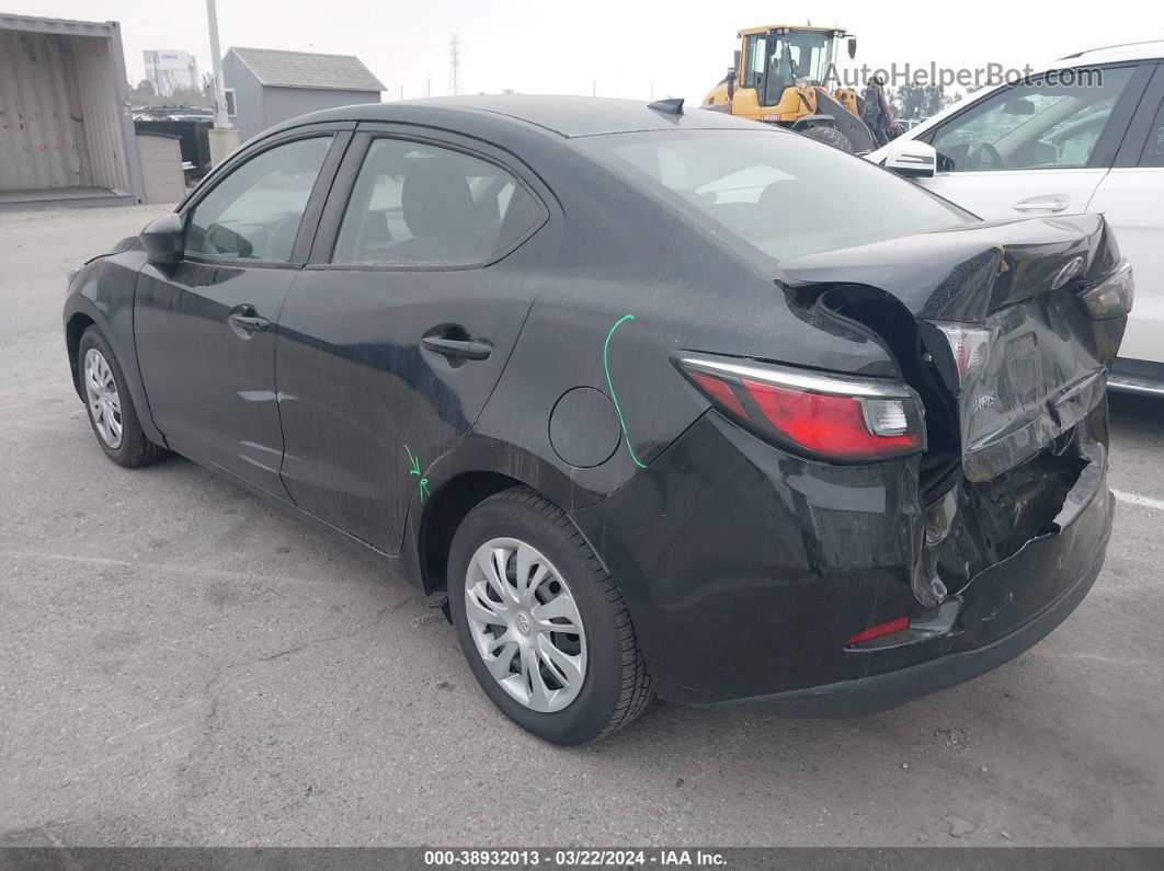 2019 Toyota Yaris L Black vin: 3MYDLBYV1KY501736