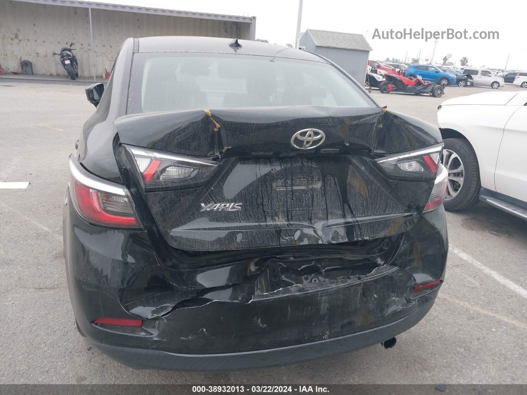 2019 Toyota Yaris L Black vin: 3MYDLBYV1KY501736