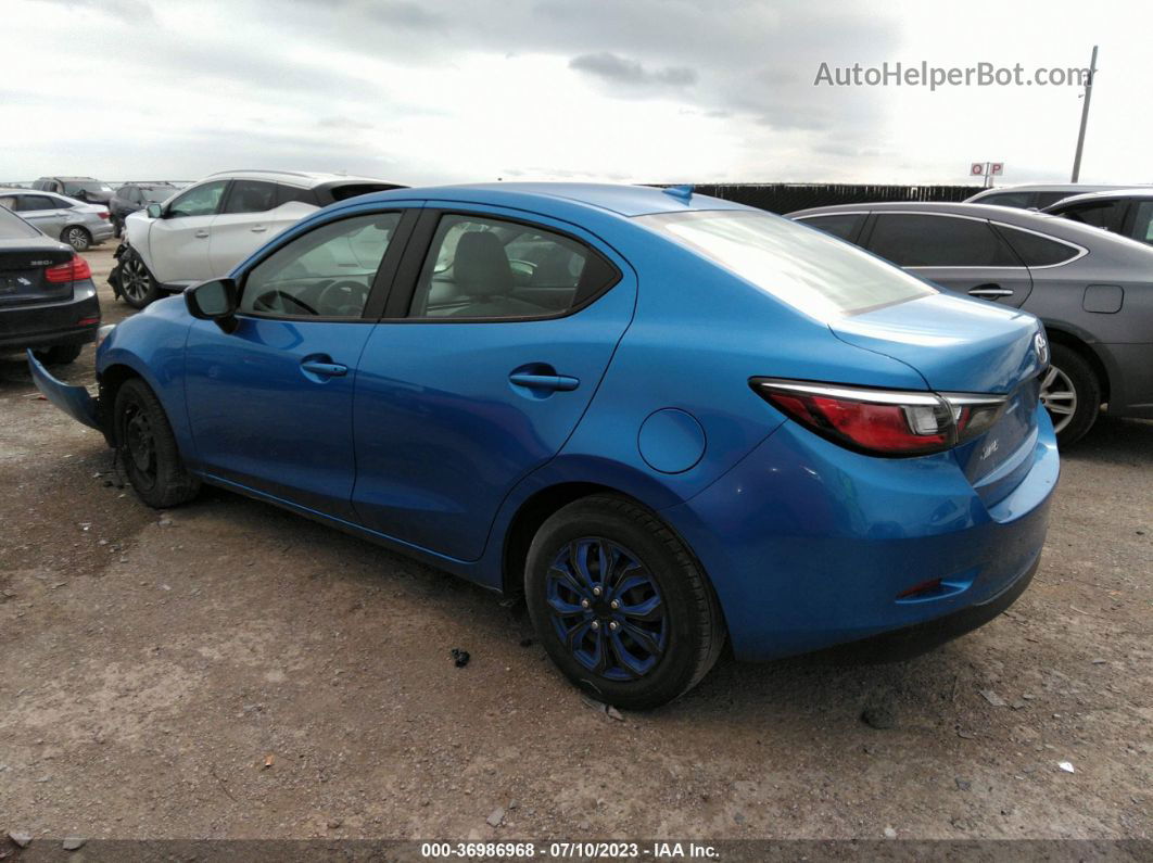 2019 Toyota Yaris Sedan L/le/xle Blue vin: 3MYDLBYV1KY519895