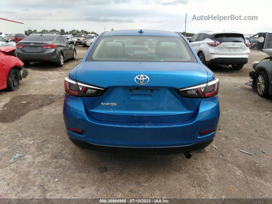 2019 Toyota Yaris Sedan L/le/xle Blue vin: 3MYDLBYV1KY519895