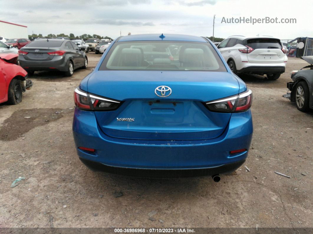 2019 Toyota Yaris Sedan L/le/xle Blue vin: 3MYDLBYV1KY519895