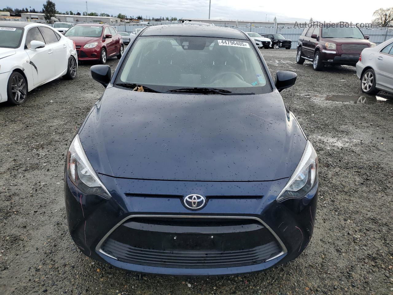 2018 Toyota Yaris Ia  Blue vin: 3MYDLBYV2JY312415