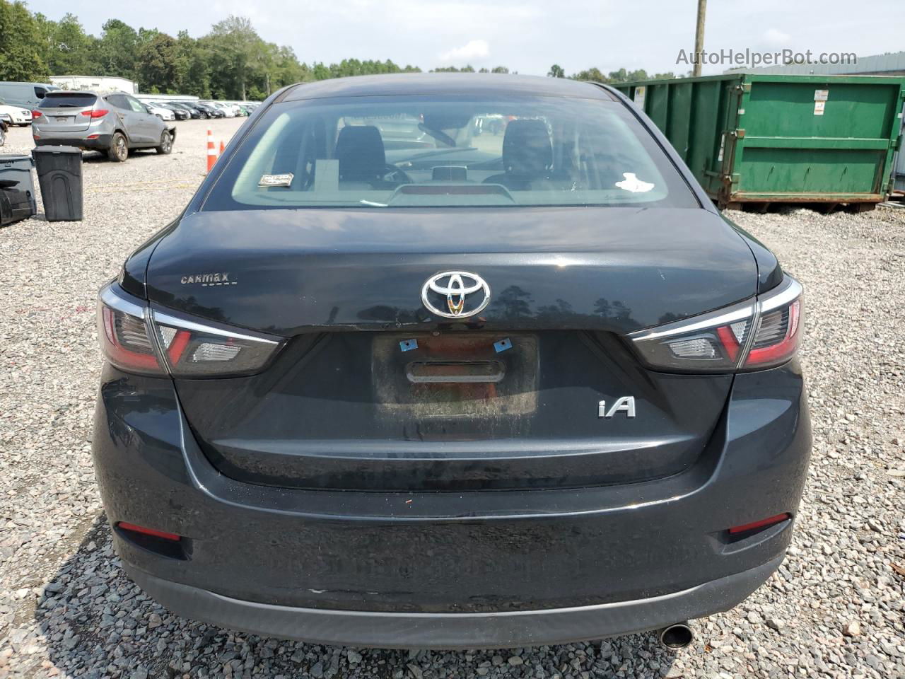 2018 Toyota Yaris Ia  Black vin: 3MYDLBYV2JY316660