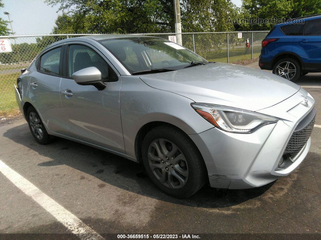 2019 Toyota Yaris Sedan L/le/xle Silver vin: 3MYDLBYV2KY513328