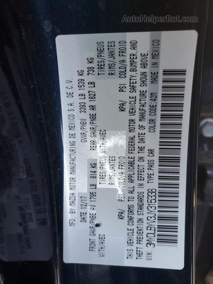 2018 Toyota Yaris Ia  Black vin: 3MYDLBYV3JY315338