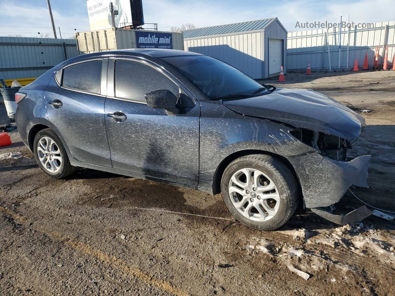 2018 Toyota Yaris Ia  Black vin: 3MYDLBYV3JY315338