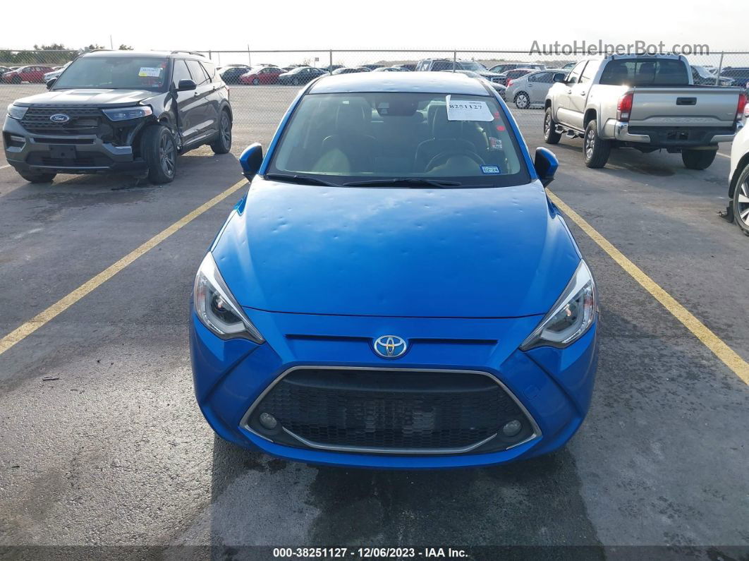 2019 Toyota Yaris Xle Blue vin: 3MYDLBYV3KY505318