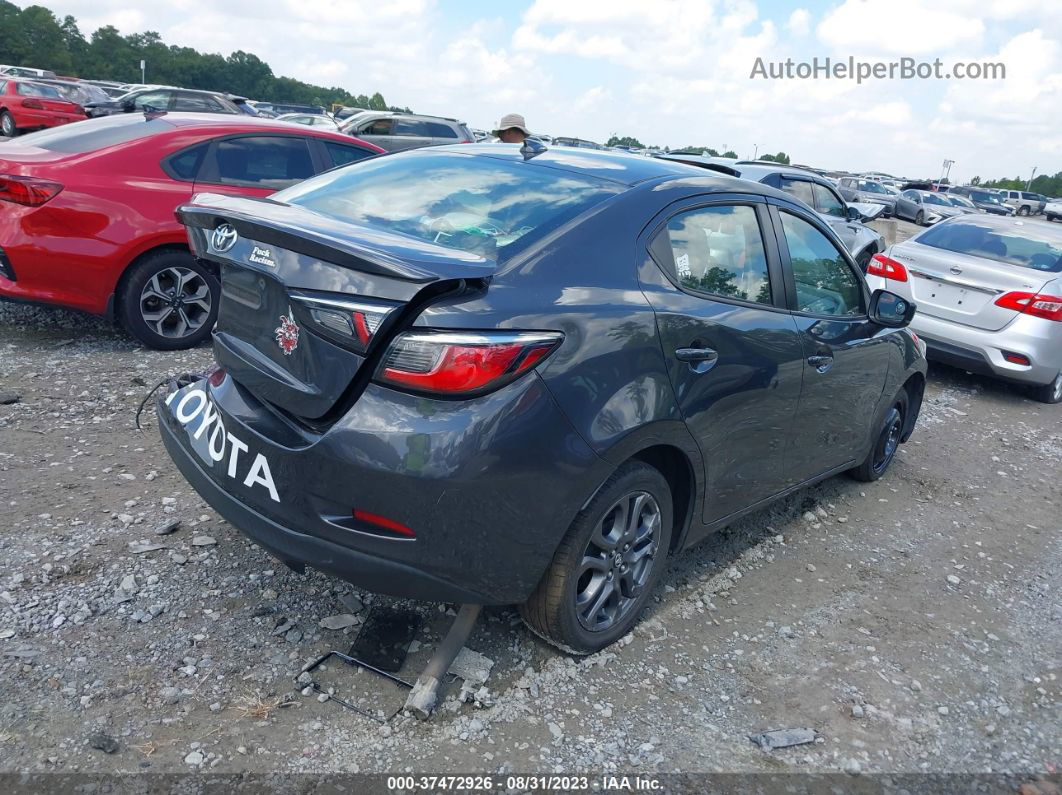 2019 Toyota Yaris Sedan L/le/xle Gray vin: 3MYDLBYV3KY508123