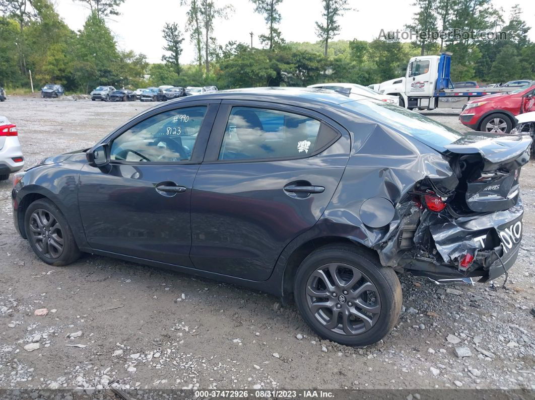 2019 Toyota Yaris Sedan L/le/xle Gray vin: 3MYDLBYV3KY508123