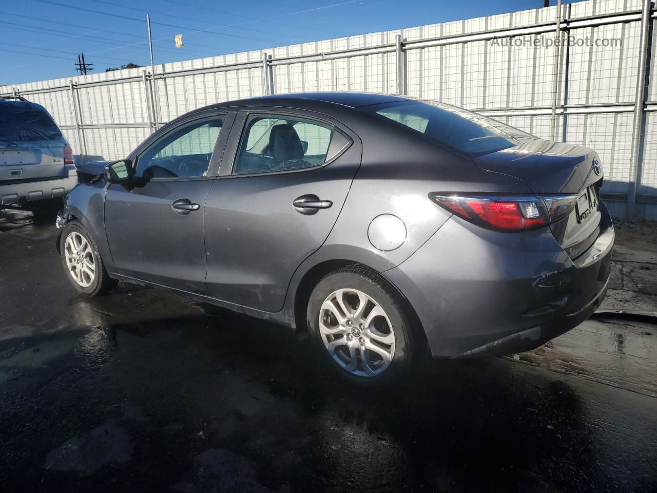 2018 Toyota Yaris Ia  Charcoal vin: 3MYDLBYV4JY326350